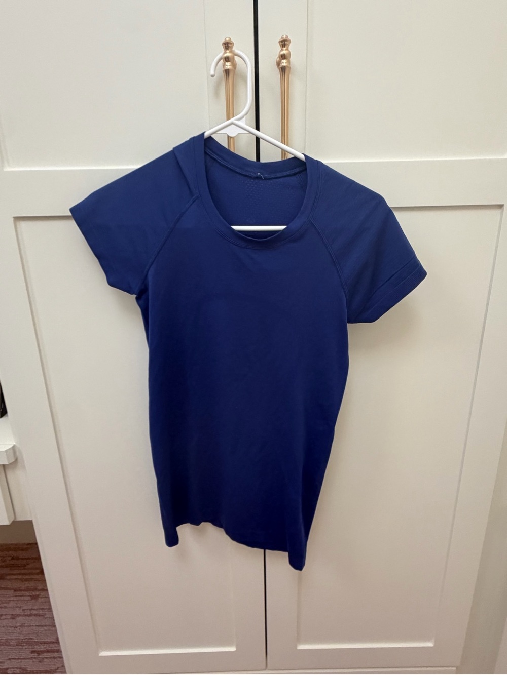lululemon athletica Short Sleeve Crew Top - Navy Blue